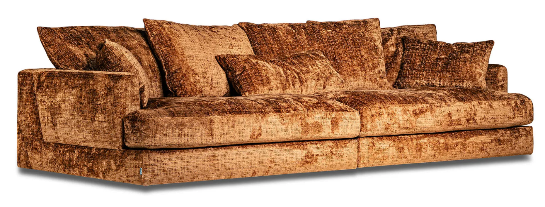 OLBIA 4-sits soffa 284cm tyg Urban 3452 copper