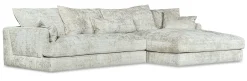 OLBIA Soffa 3DIV 305cm med divan höger tyg Urban 3404 light taupe