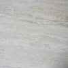 ORWEL Avlastningsbord 140xH75 beige travertin/brun ek
