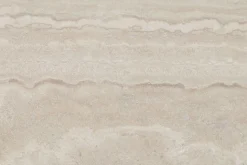 ORWEL Avlastningsbord 140xH45 beige travertin/vitpigmenterad ek