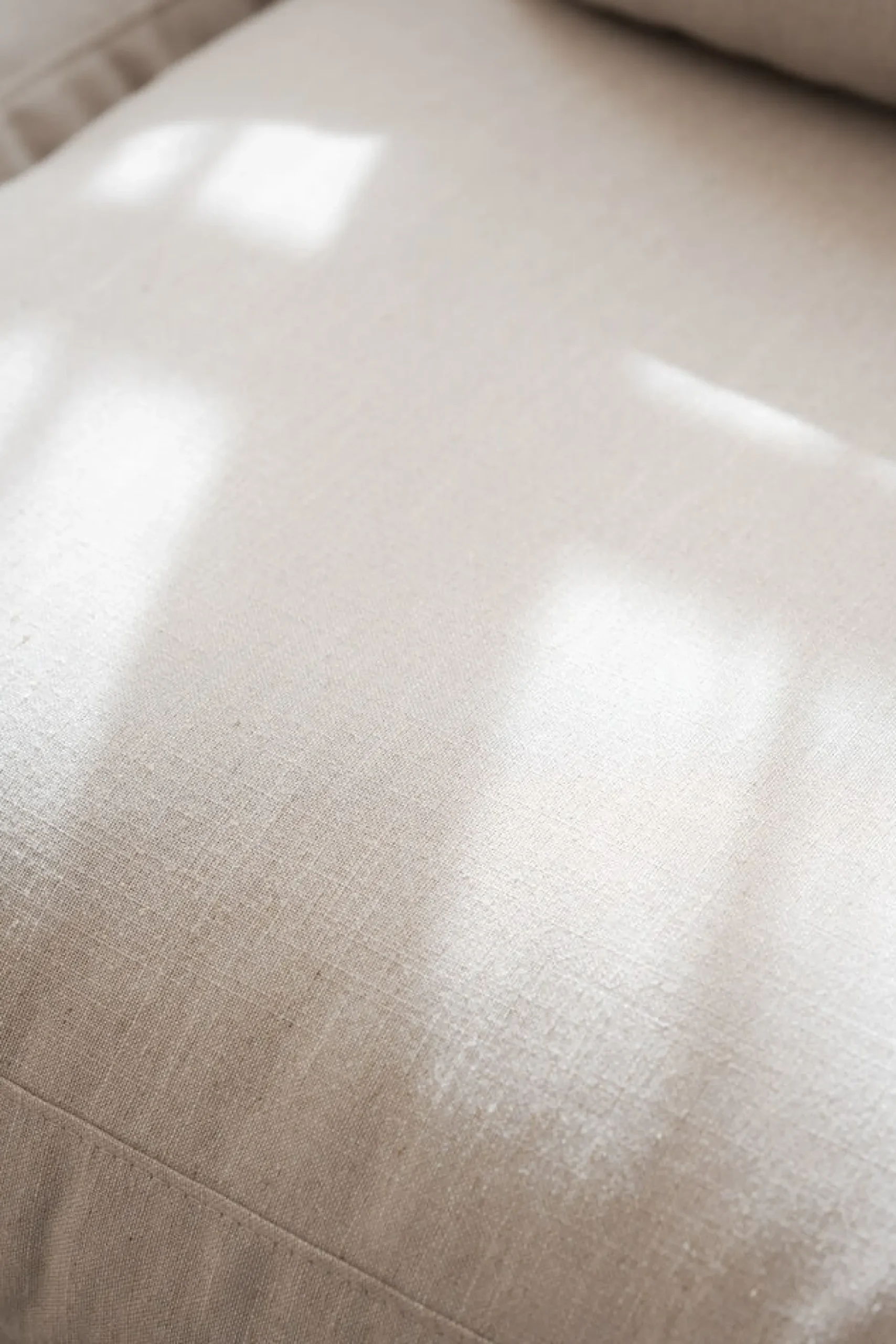 PEYTON soffa 3-sits beige tyg Ursula #282 (k3)