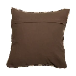 POLINI Kuddfodral brun/beige 45x45cm 66% Viskos 26% bomull 8% Polyester Endast kemtvätt