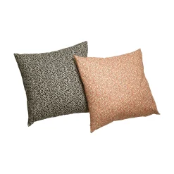 POPPY Kuddfodral svart 60x60 cm 100% bomull 30 grader