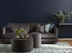 SENSE Sittpuff 35 cm tyg Adore 180 grey