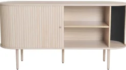 SHIRAZ Sideboard 150 vitpigmenterad lackad ekfanér