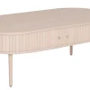 SHIRAZ Soffbord 120x60vitpigmenterad lackad ekfanér, wl102