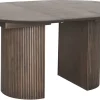 SHIRAZ Tilläggsskiva brunlackad ekfanér 120x45
