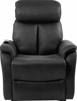 STOUT Reclinerfåtölj med lift, El, tyg lacey grey/ 2 motorer