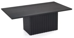 TANGENT Soffbord Svartbetsad ek 120x70 cm