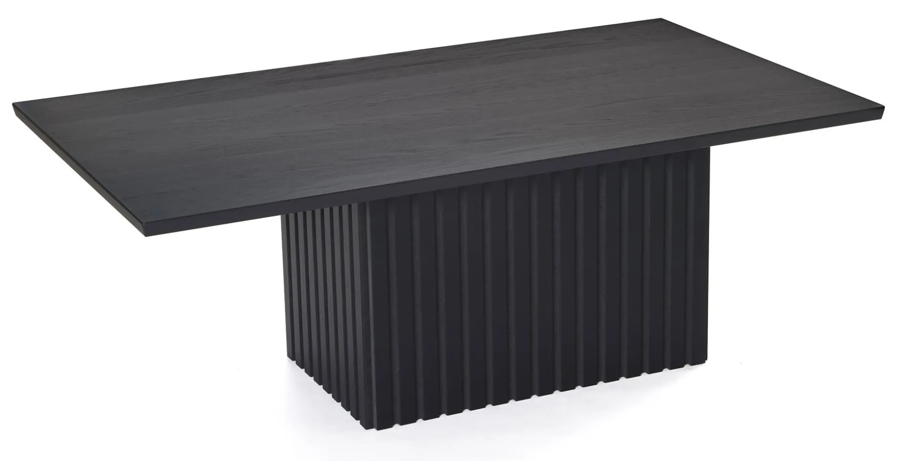 TANGENT Soffbord Svartbetsad ek 120x70 cm