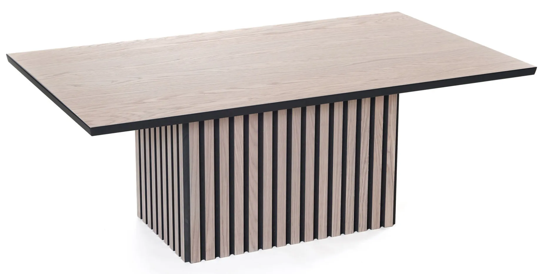 TANGENT Soffbord Vitpigmenterad ek 120x70 cm