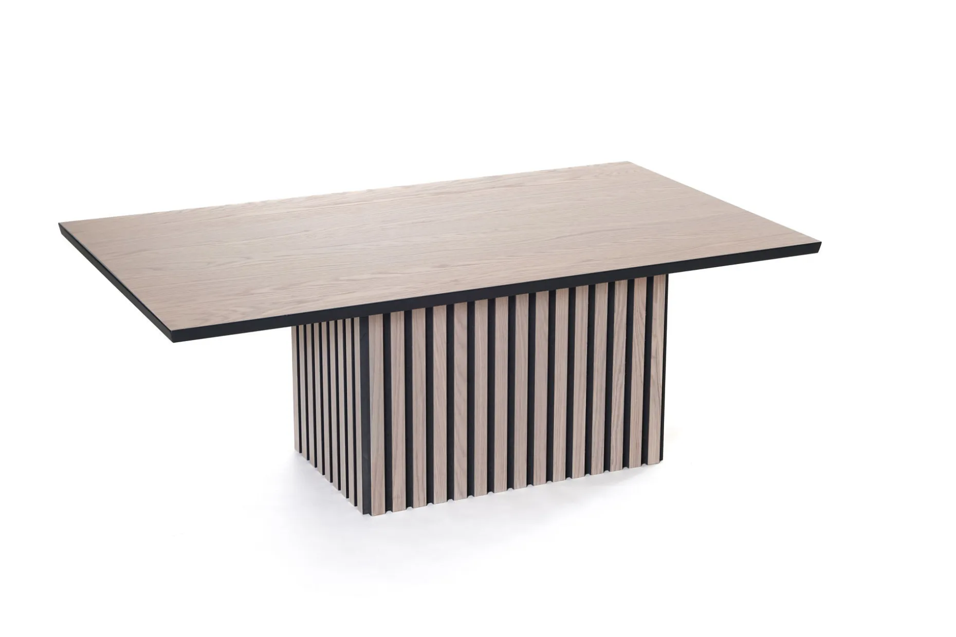 TANGENT Soffbord Vitpigmenterad ek 120x70 cm