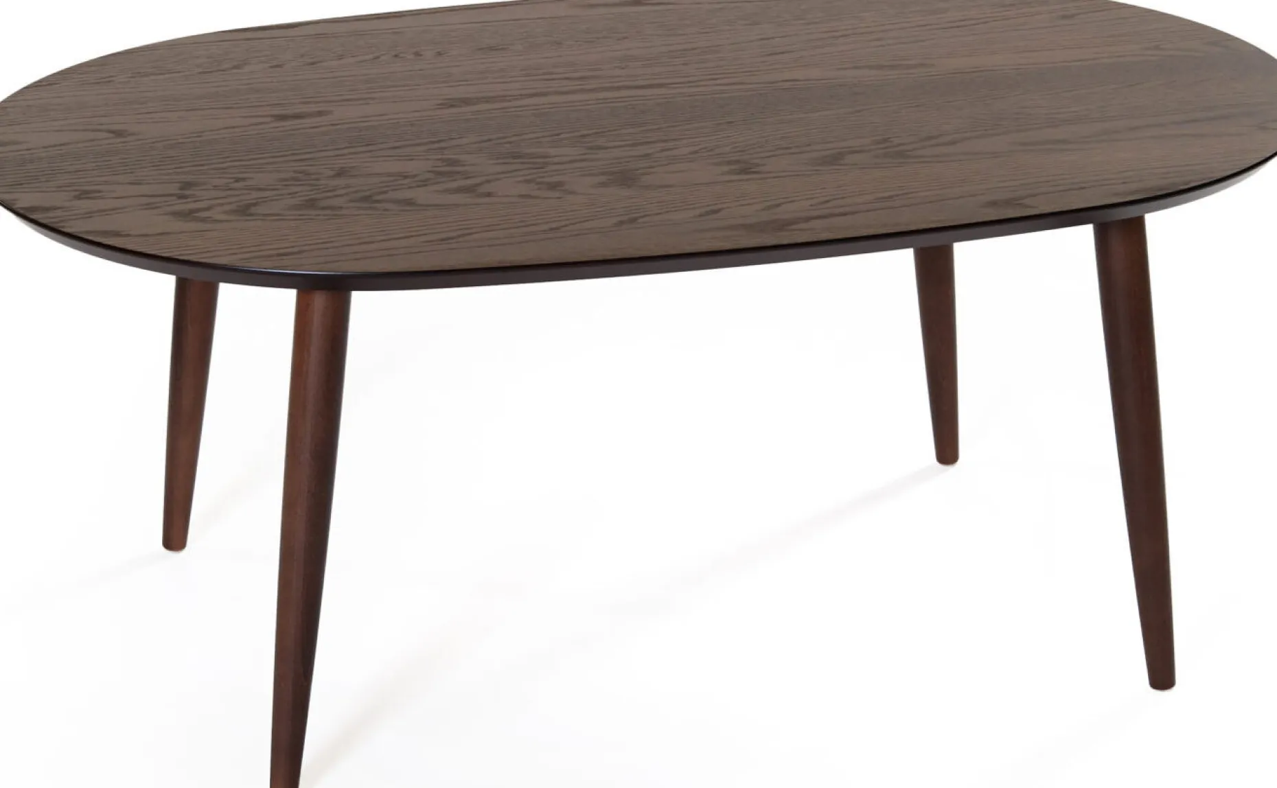 TEAM Soffbord 120 cm ek rökt uv-lack
