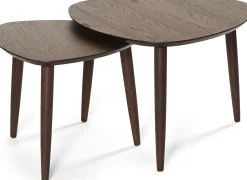 TEAM Soffbord 70 cm ek rökt uv-lack