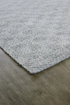 TEMPO Handtuftad matta grey 160/230