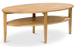 TERZO Soffbord 120x60 höjd 52 Massiv oljad ek