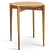TILIA Fåtöljbord Ø43 H55 oljad ek