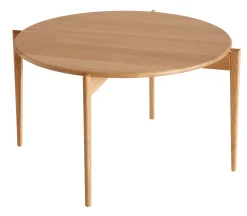 TILIA Soffbord Ø88 H48, oljad ek