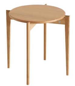 TILIA Soffbord Ø51 H.48 Oljad Ek