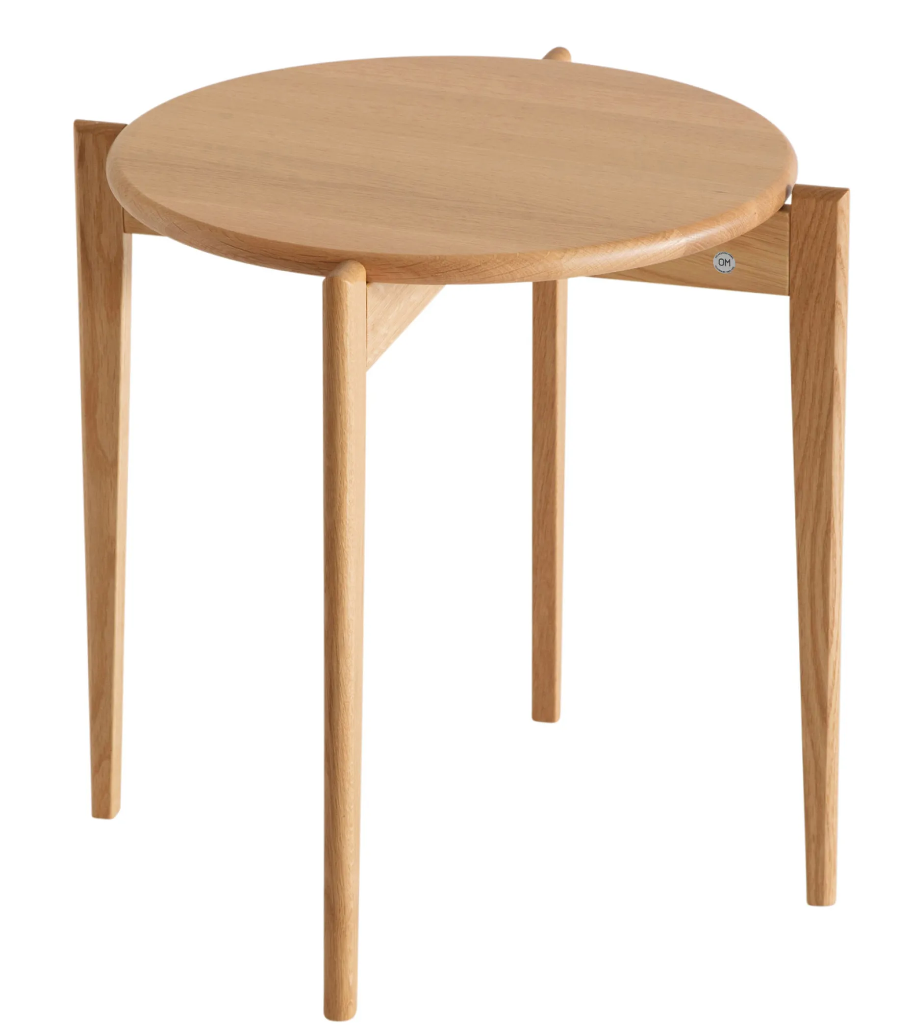 TILIA Soffbord Ø51 H.48 Oljad Ek