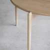 TILIA Soffbord Ø51 H41, Vitoljad ek