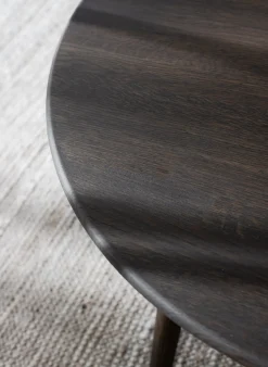 TOMPKINS soffbord runt Ø90 brun ek
