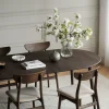 TYLER matbord ovalt 170/210 brun ek