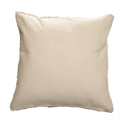 VISHA Kuddfodral creme 45x45cm 100% bomull Handtvätt