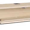 VIVID TV-hylla 172cm vitpigmenterad lackad ekfanér, 2 lådor & 1 dörr