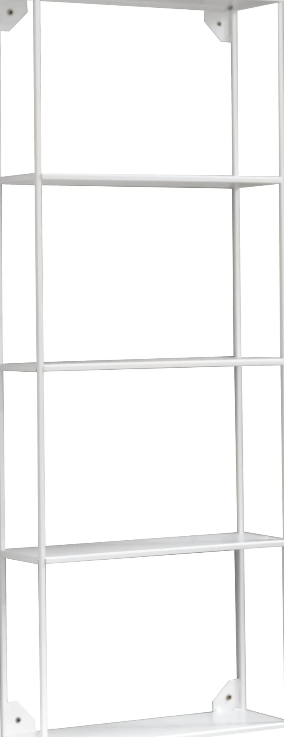 WALL Fast hylla 35x90x12 cm vitlack