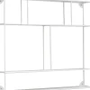 WALL Fast hylla 80x72x12 vitlack