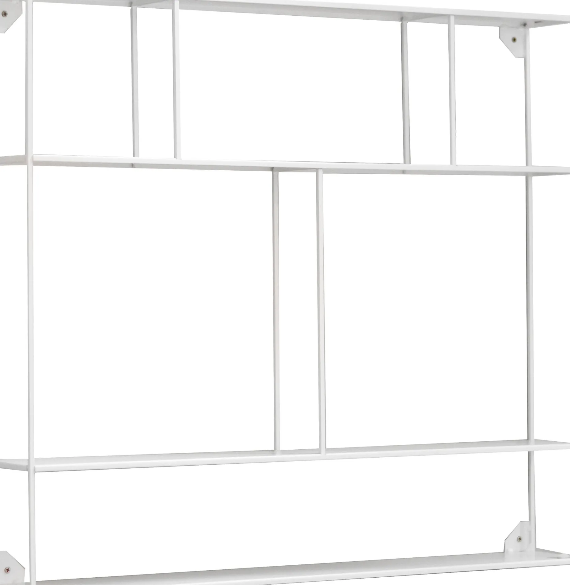 WALL Fast hylla 80x72x12 vitlack