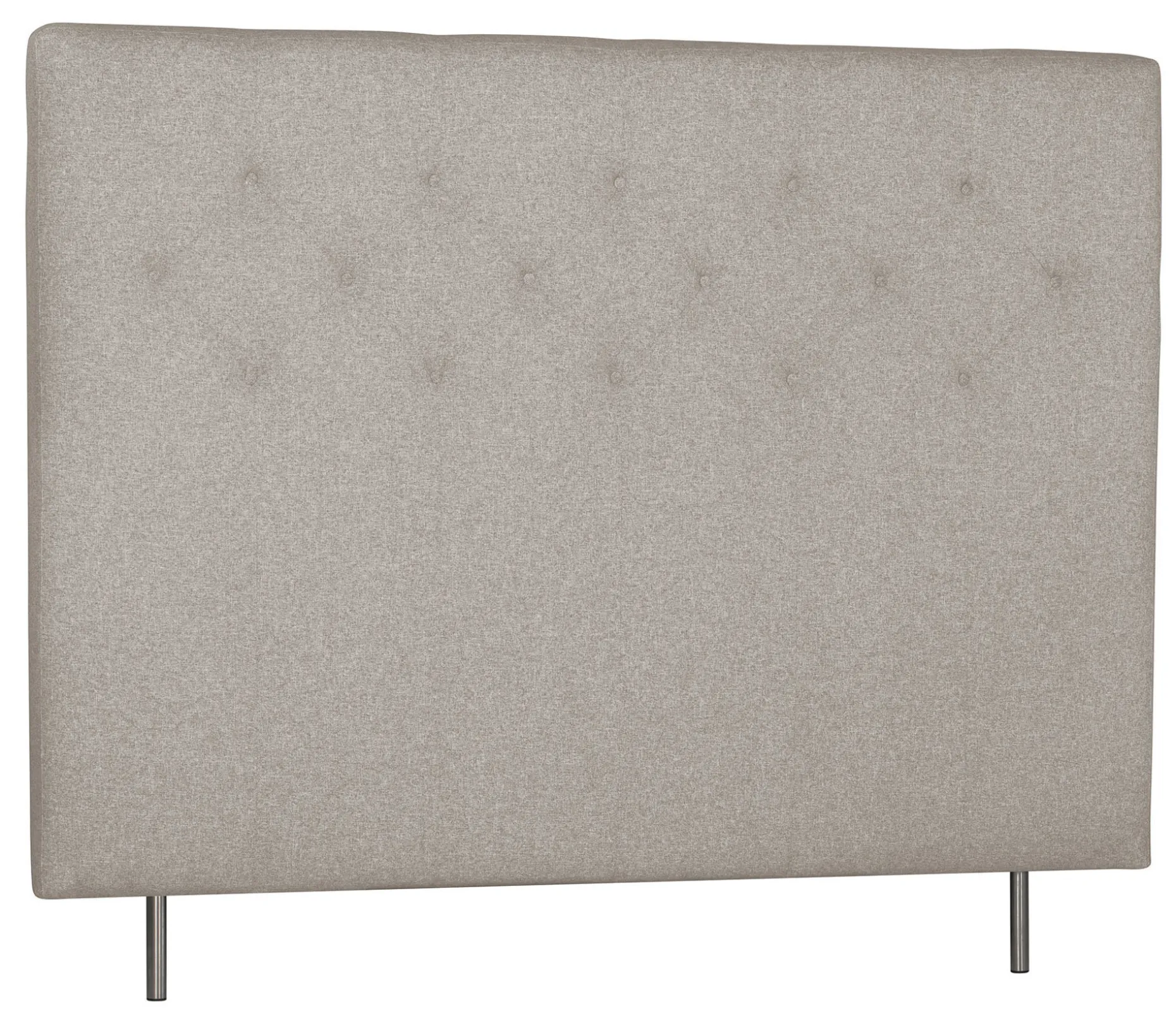 WENDELA Huvudgavel KNAPP 180x12 höjd 132 tyg beige