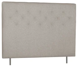WENDELA Huvudgavel KNAPP 90x12 höjd 132 tyg beige