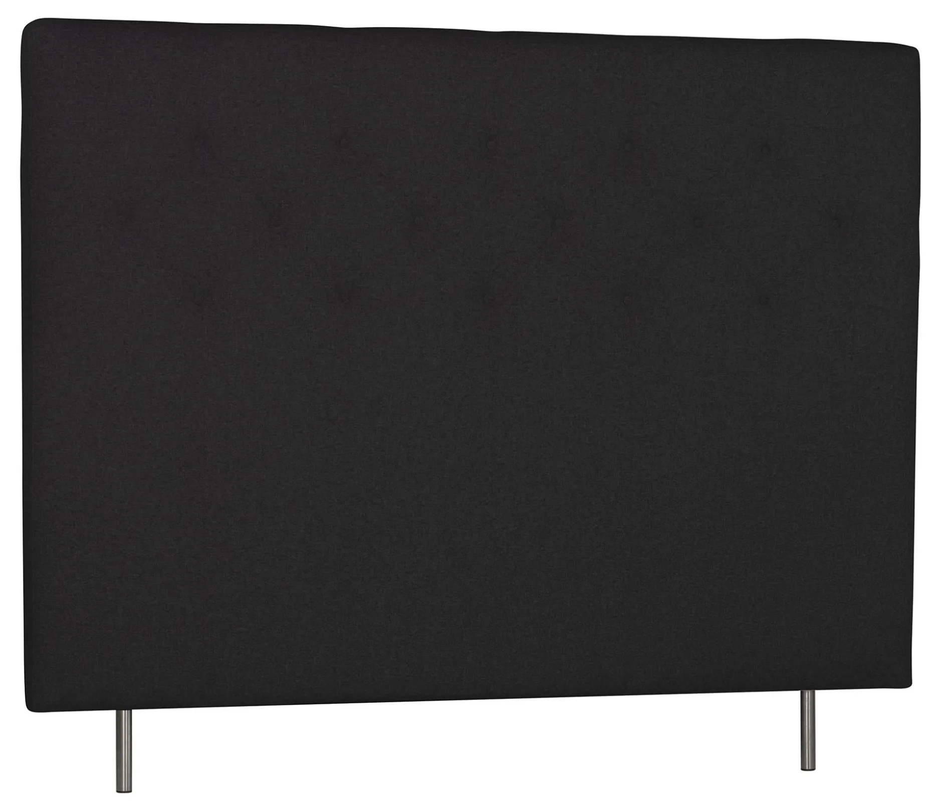 WENDELA Huvudgavel KNAPP 90x12 höjd 132 tyg mörkgrå