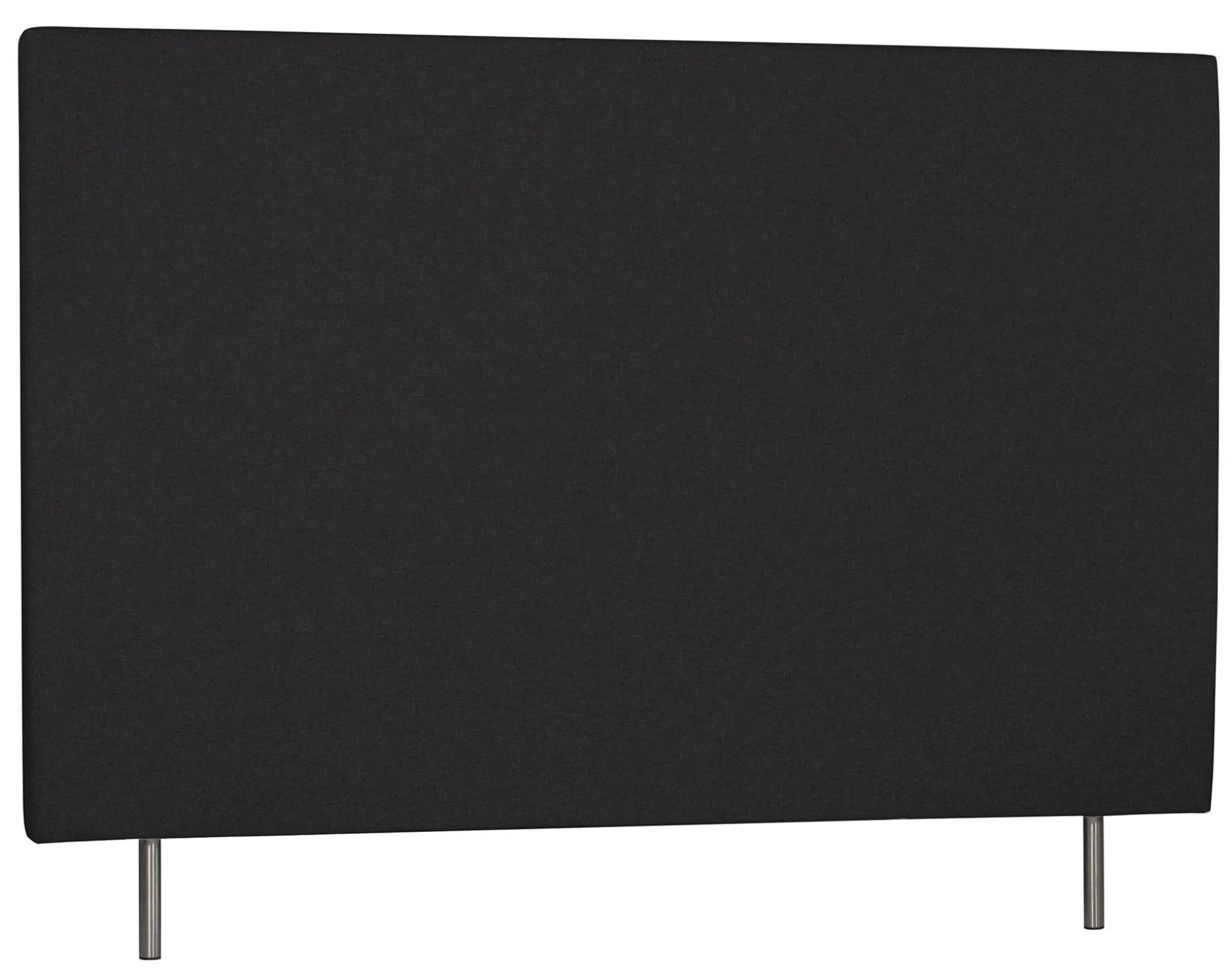 WENDELA Huvudgavel SLÄT 180x8 höjd 117 tyg mörkgrå