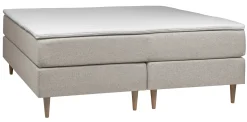 WENDELA Kontinentalsäng 180x200 FAST/FAST tyg beige