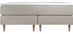 WENDELA Kontinentalsäng 180x200 FAST/MEDIUM tyg beige