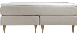 WENDELA Kontinentalsäng 180x200 MEDIUM/MEDIUM tyg beige