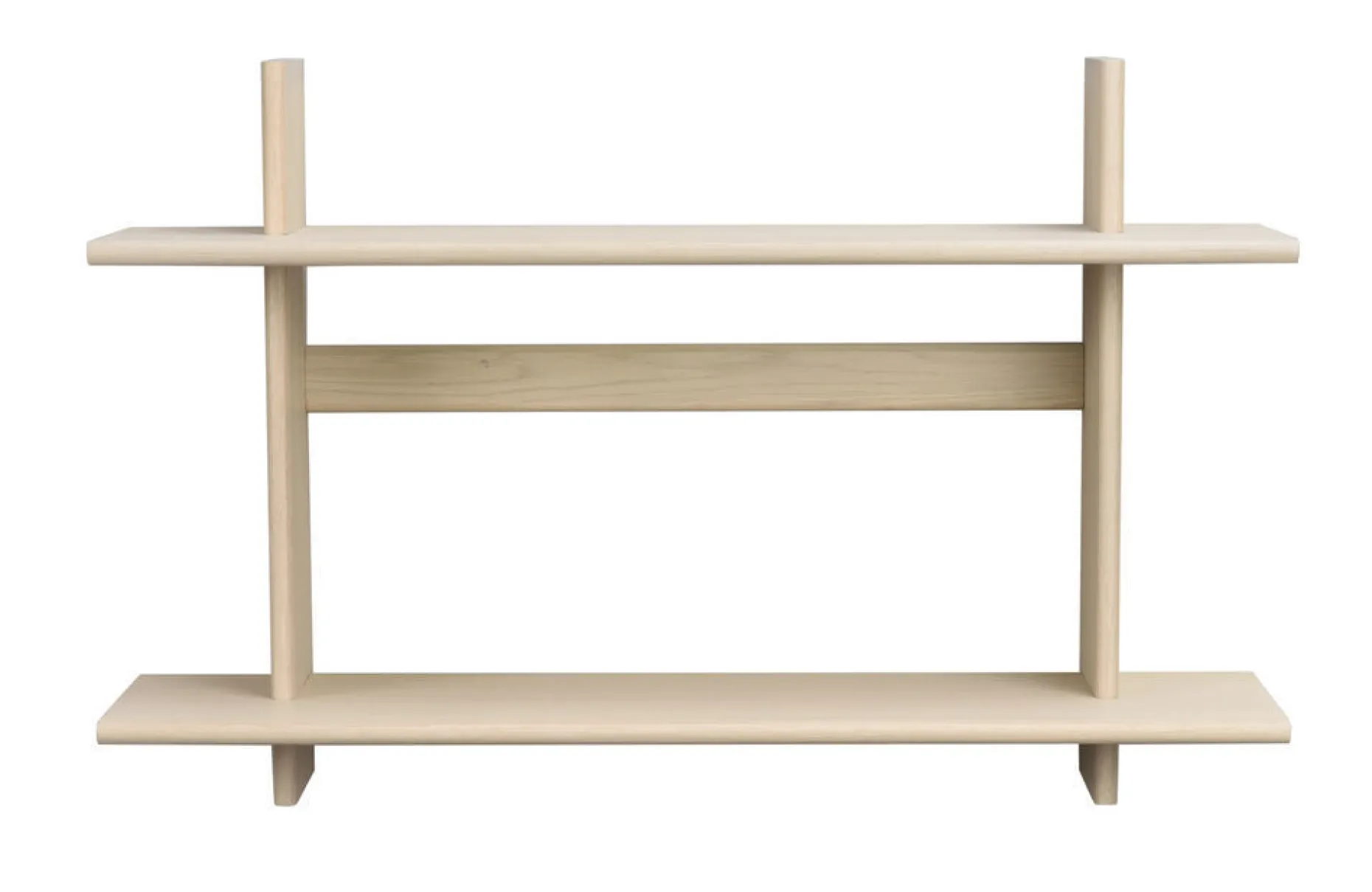 WESTLOCK Vägghylla 75x48 vitpigmenterad ek