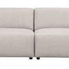 WILLARD 3-sits soffa ljusbeige tyg (K4)