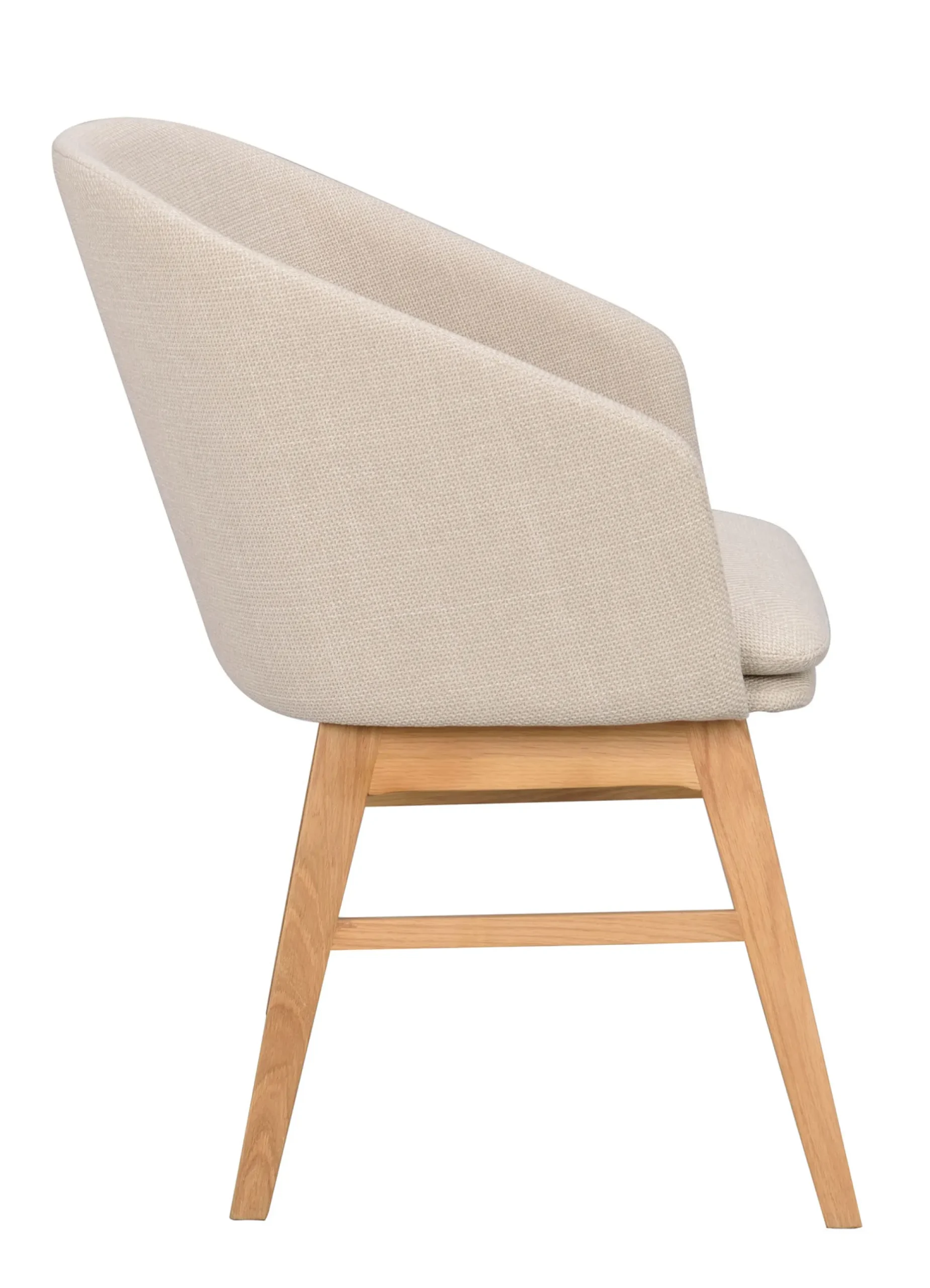 WINDHAM karmstol beige tyg/ekben