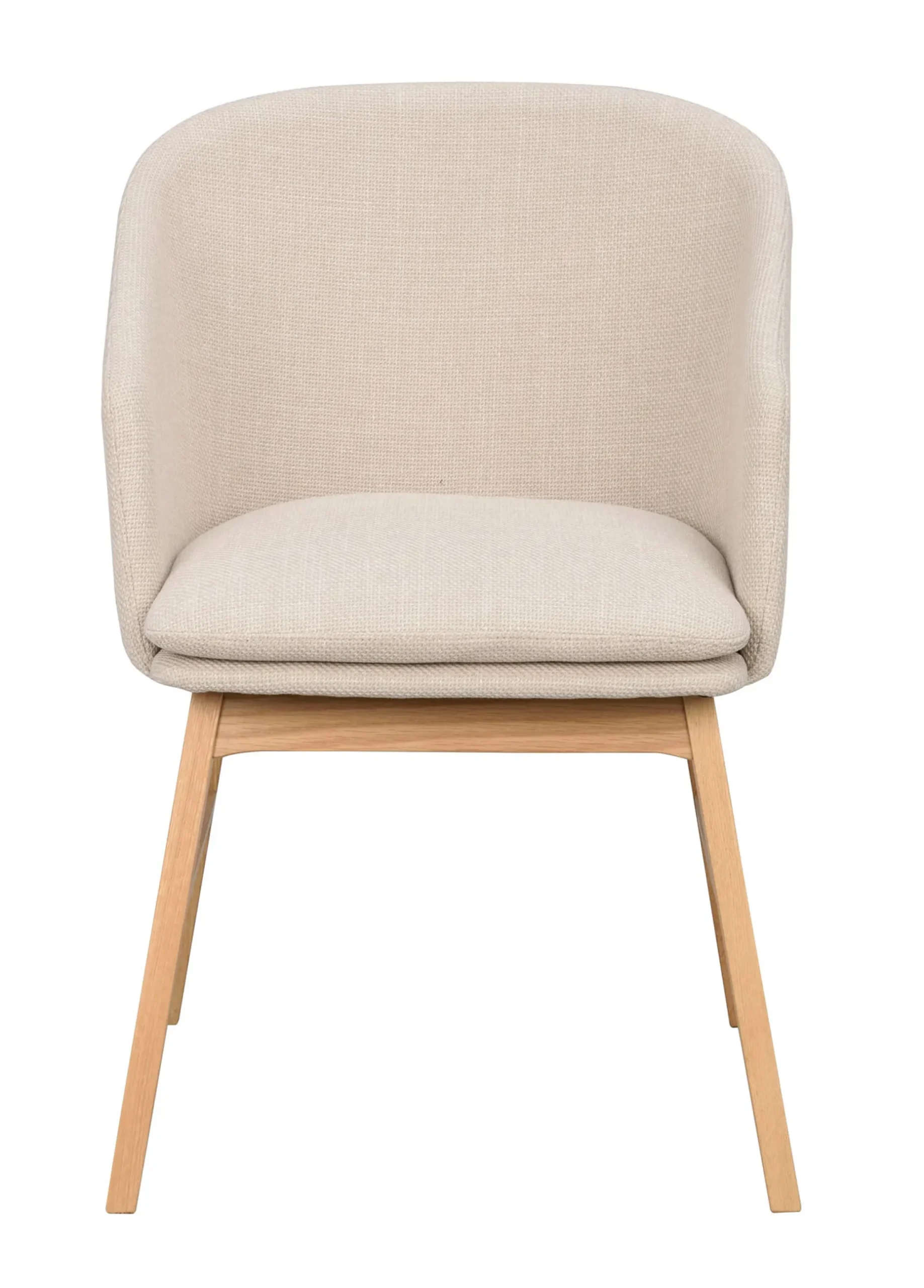 WINDHAM karmstol beige tyg/ekben