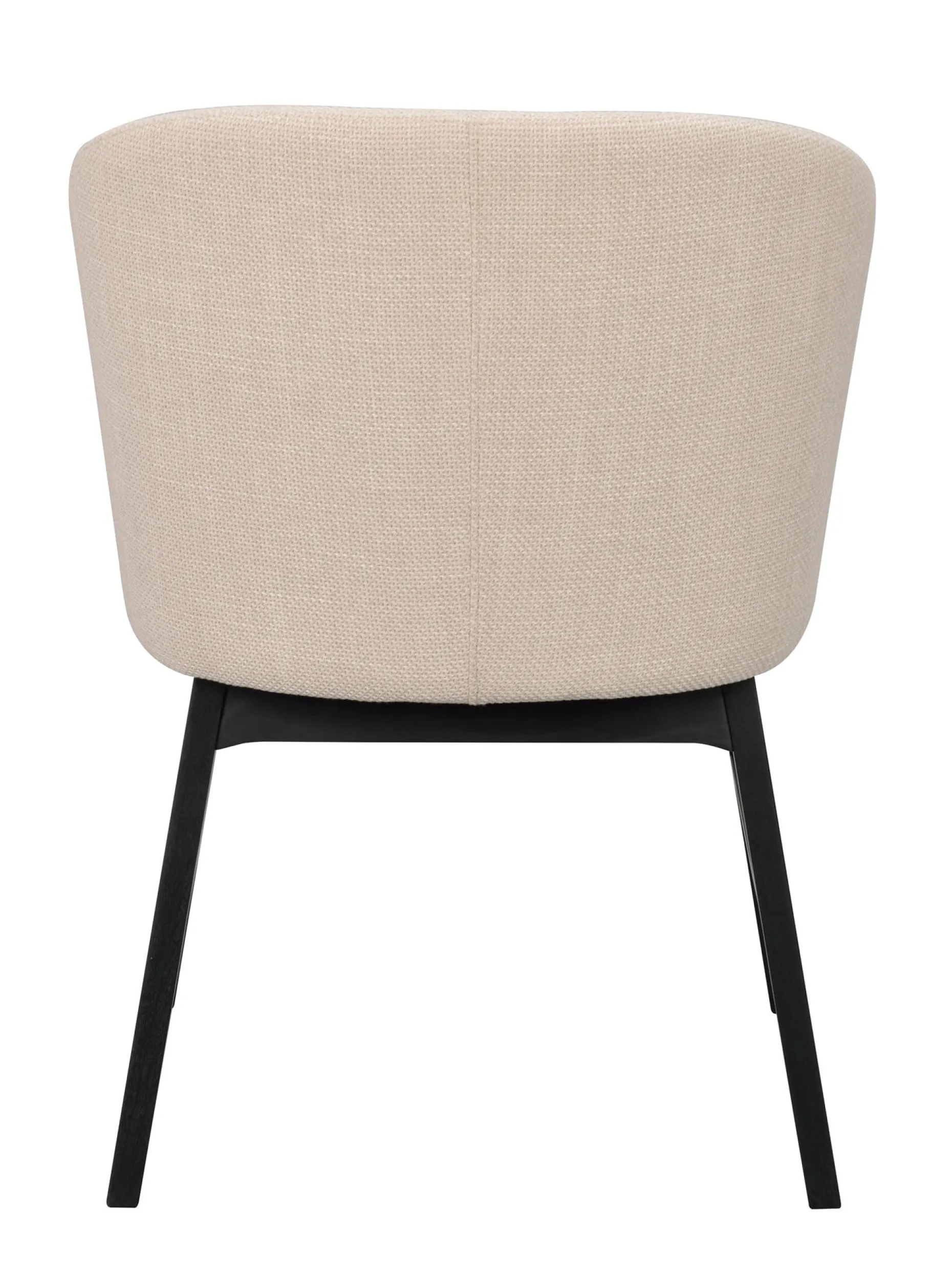 WINDHAM karmstol beige tyg/svarta ekben