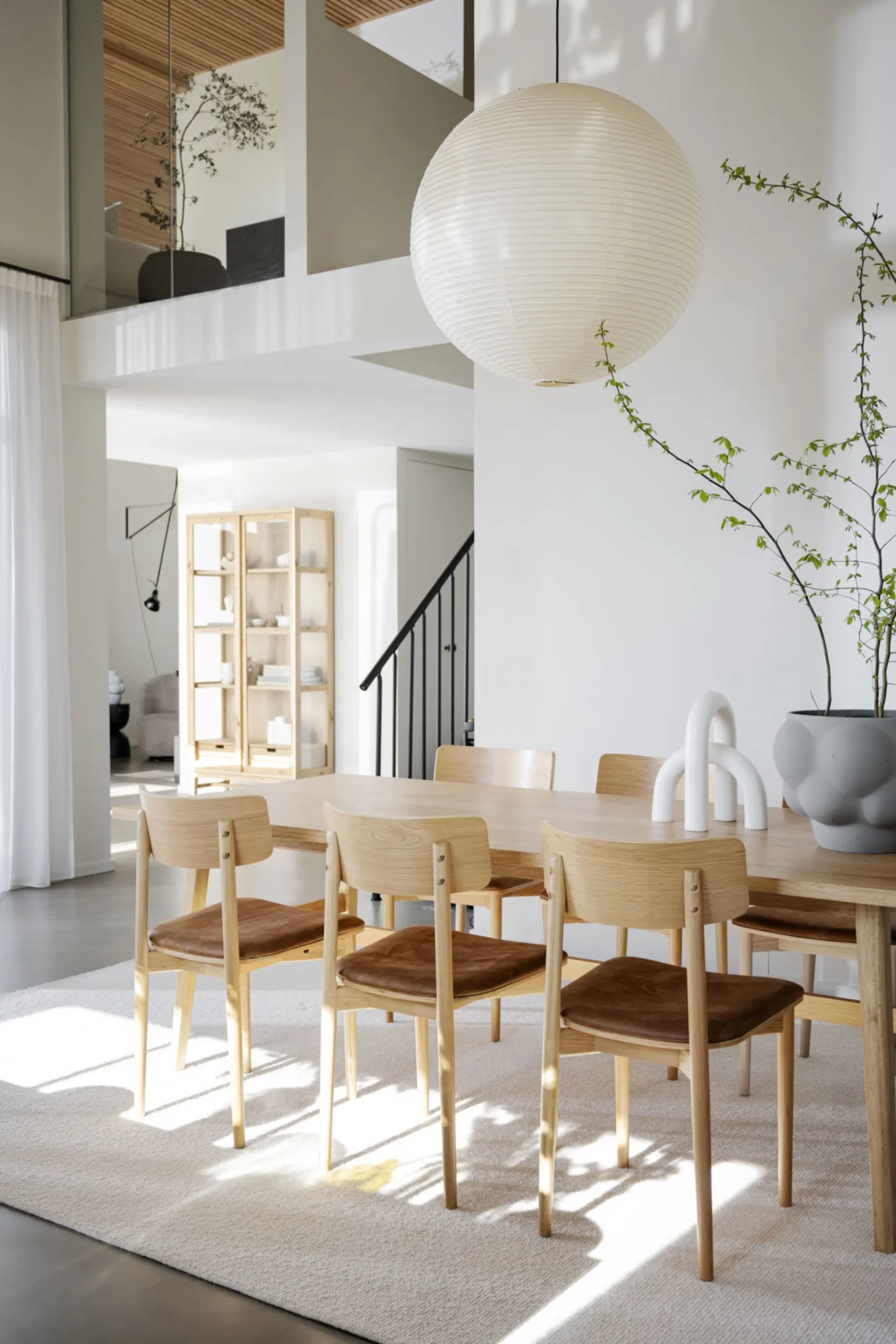 WOLCOTT Stol ek/brun