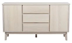 YUMI sideboard 152 vitpigmenterad ek